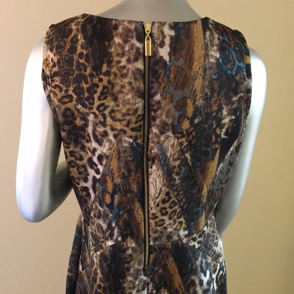 Jennifer Lopez Animal Leopard Fit & Flare … - Picture 8 of 14
